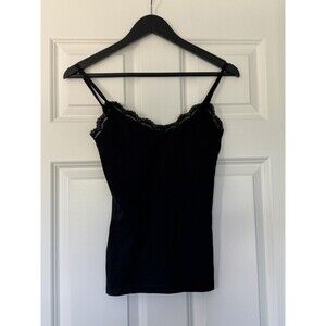 Angel Apparel Womens Night Maxi Shirt Blouse Black Size Medium